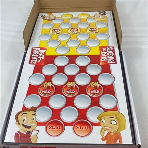 Spin Master | Other | Beat The Parents Trivia Board Game New 6 Up | Poshmark