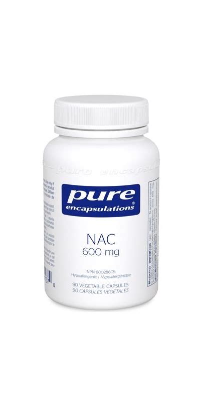 Buy Pure Encapsulations NAC (n-acetyl-l-cysteine) at Well.ca | Free ...