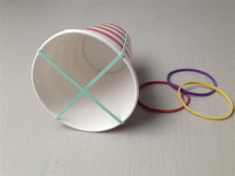 Rubber Band Powered Cup Launcher in 2020 | Rubber band crafts, Rubber ...