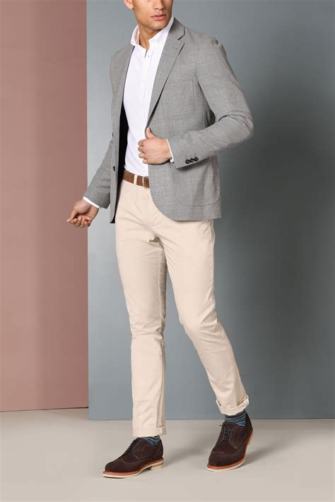 Amieiria Grey Blazer | Pants outfit men, Grey blazer outfit men, Mens fashion blazer