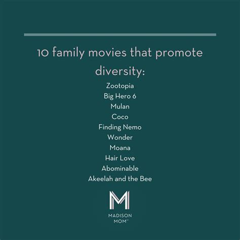 10 Family Movies That Promote Diversity