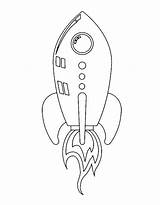 Space Ship Coloring Page Free Printable PDF sketch template
