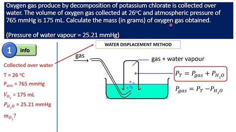 CALCULATION OF WATER DISPLACEMENT METHOD - YouTube