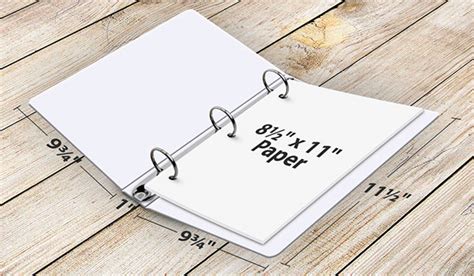 Binder Sizes: A Guide to Standard US 3-Ring Binder Dimensions - Design ...