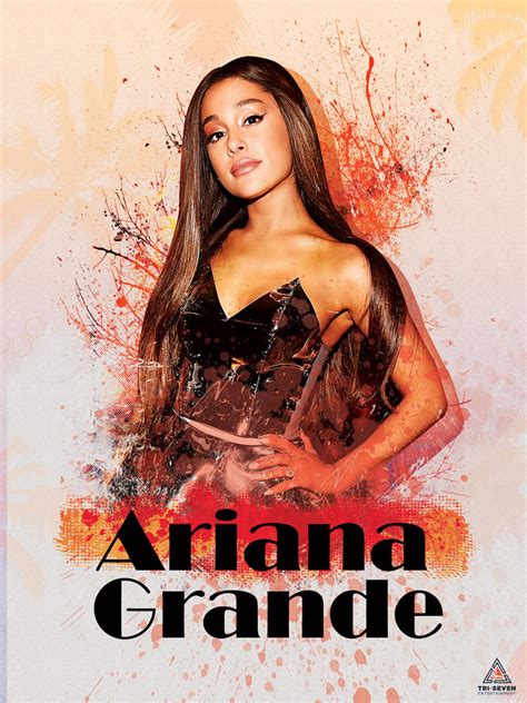 Ariana Grande Poster Wall Art Print (18x24)