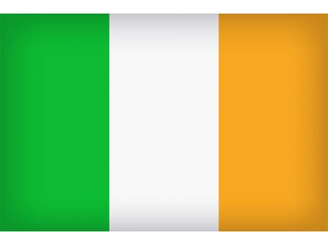 Ireland Large Flag PNG Transparent Image - Freepngdesign.com