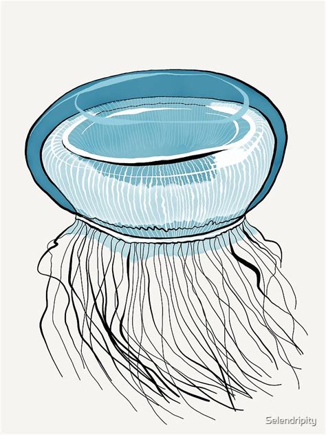 "Aequorea Victoria jellyfish" by Selendripity | Redbubble