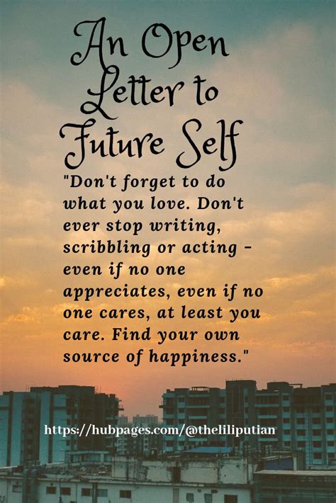 An Open Letter to Future Self | Letter to future self, Note to self quotes, Dear self quotes