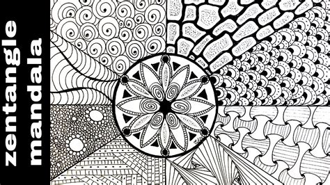 Zentangle Mandala