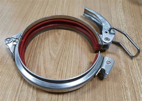 Round Ventilation Stainless OEM Quick Release Pipe Clamp