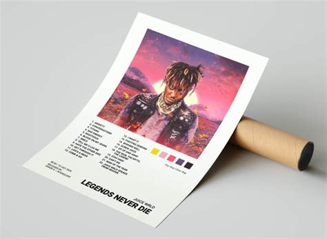 Juice WRLD - Legends Never Die Album Cover Poster | Architeg Prints