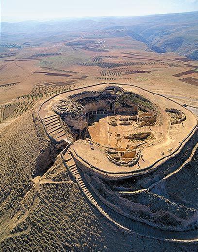 King Herod's Tomb, Israel. Found in Herodium in 2007, by archaeologist Ehud Netzer, a Hebrew ...