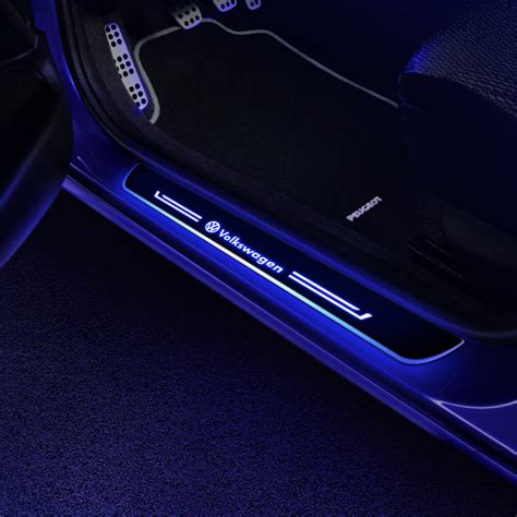 Automotive LED Door Sill Light for Your Volkswagen| Exterior Door Sill Plate – AoonuAuto