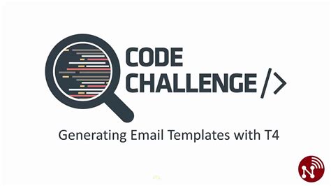 Using T4 Templates for compiling .NET Email Templates - YouTube