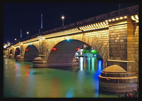 London Bridge at Night | 30 Second Exposure. Lake Havasu Cit… | Flickr