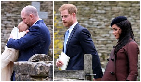 Meghan Markle and Prince Harry attend private royal christening - Foto 1