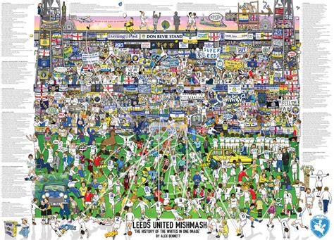 Leeds United the History of Leeds United Football Club in One Image ...