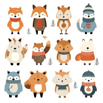 Winter Animals Clipart Animals Merry Christmas, Merry, Christmas, Bear PNG Transparent Image and ...