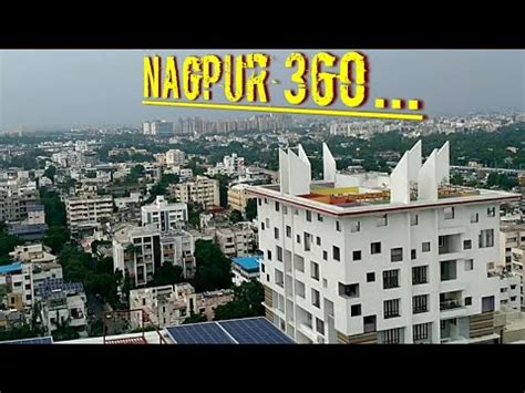 Nagpur,360°aerial view...Nagpur skyline||Nagpur Metro|construction ...