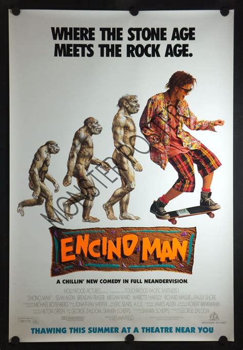 Encino man | Monster Poster