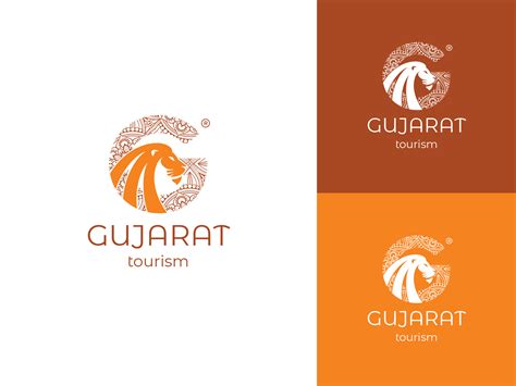 GUJARAT TOURISM Logo Redesign Concept. by Chavda Mahmadjkair on Dribbble