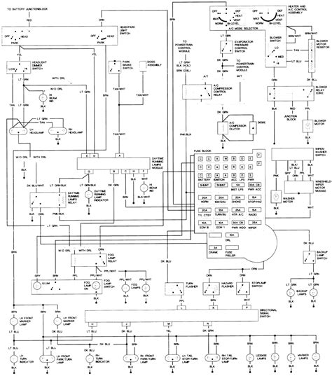 2000 chevy blazer 4x4 vacuum diagram