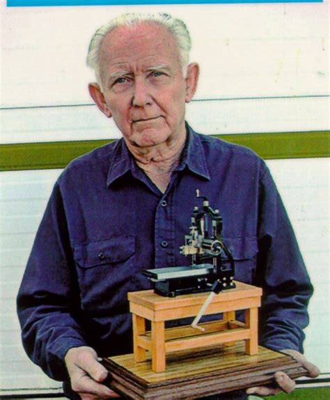 Al Osterman With a Scale Planer | Machine shop projects, Machine tools, Machine shop