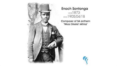 In memory of SA Anthem composer Enoch Sontonga who died 18.04.05. Piano ...