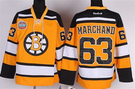 Boston Bruins #63 Brad Marchand Yellow Jersey on sale,for Cheap ...