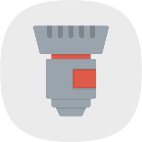 Camera Lens Flat Icon 15819995 Vector Art at Vecteezy