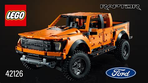 LEGO® Technic™ Ford F-150 Raptor (42126)[1379 pcs] Building Instructions | Top Brick Builder ...