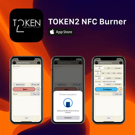 TOKEN2 NFC Burner – freelancer's work Максима in the category Apps for iOS (iPhone and iPad ...