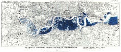 London Sewer - Historic Map | London underground