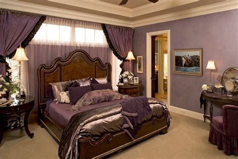 20 Pleasant Purple and Gold Bedrooms | Home Design Lover