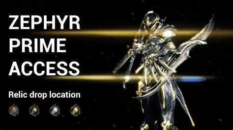 Warframe: Zephyr Prime Access - Which Relics? - YouTube