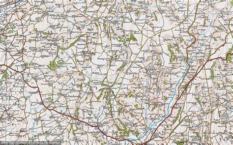 Historic Ordnance Survey Map of Highwood, 1919