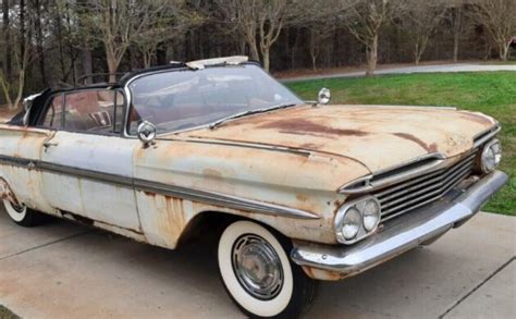 Winged Project: 1959 Chevrolet Impala Convertible | Barn Finds