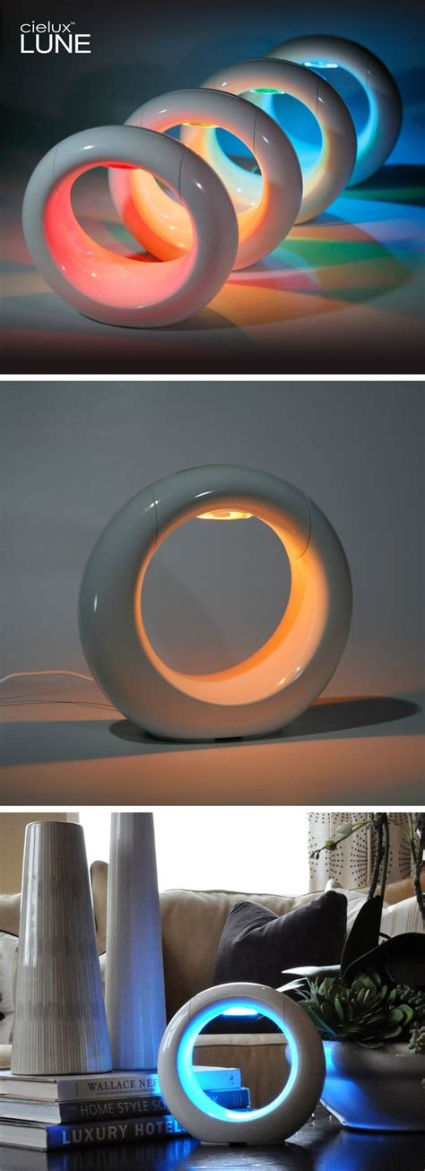 LED mood lamp - changes colors and dims with just a touch | Futuristic lamp, Futuristic interior ...