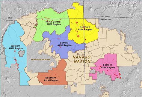 Population and Settlement/Culture - Navajo Reservation