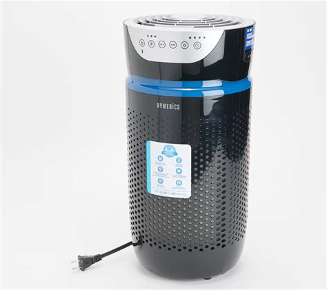 Homedics Total Clean 5-in-1 Tower Air Purifier and UV-C Light - QVC.com