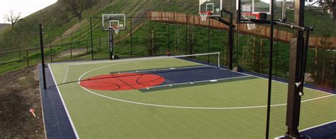 Backyard Basketball Court Designs – AllSport America