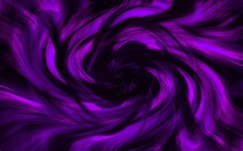 Download Black Purple Abstract Swirl Abstract Black HD Wallpaper