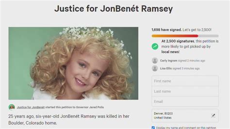 JonBenét Ramsey case: Petition aims to move case out of Boulder | 9news.com