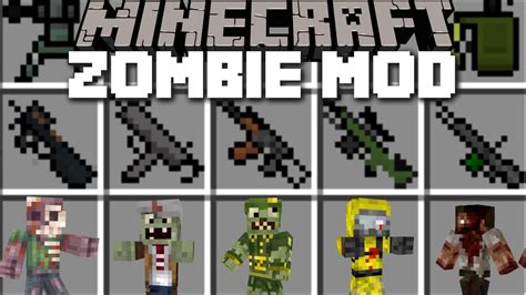 Minecraft ZOMBIE APOCALYPSE MOD / SAVE THE VILLAGERS EDITION ...