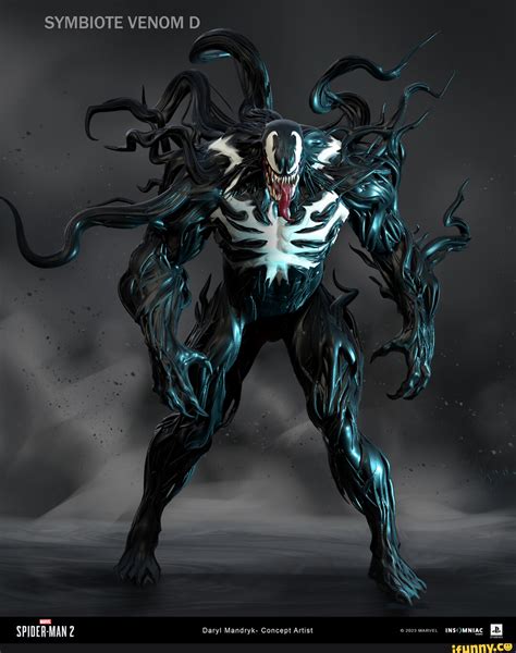 Venom Concept Art - SYMBIOTE VENOM D ON LE SPIES 2 Daryl Mandryk ...