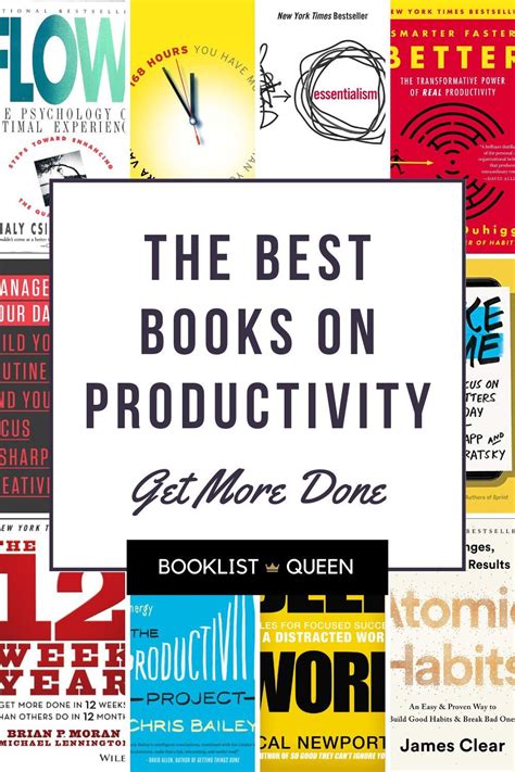 21 Books on Productivity to Help You Work Smarter | Work smarter, Productivity books, Management ...