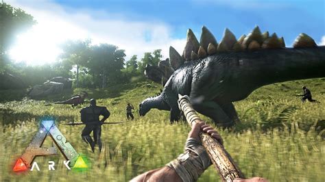 ARK: Survival Evolved - TAMING DINOSAURS!! (ARK Ragnarok Gameplay ...