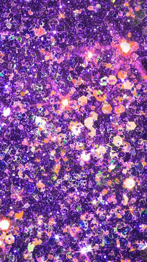 Glitter Purple Wallpaper