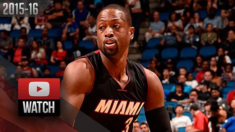 Dwyane Wade Full Highlights at Magic (2015.12.26) - 24 Pts, COLD ...