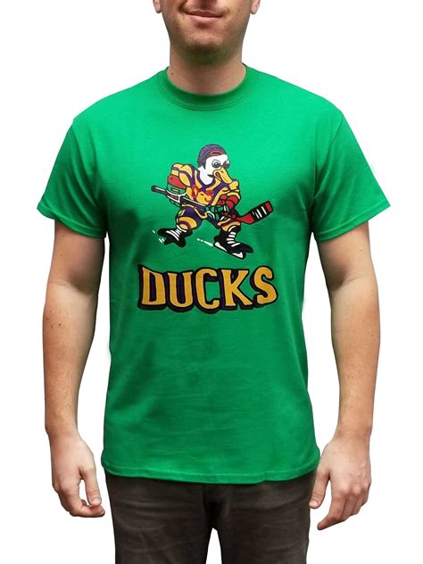 Ducks Team T-shirt Logo Costume Hockey Player Movie Jersey 90s | Etsy